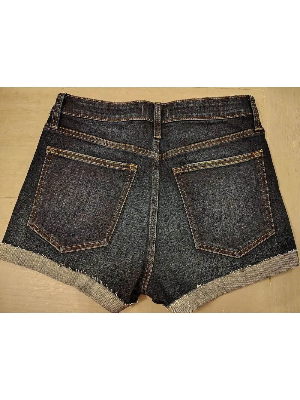 Abercrombie High Rise Dark Blue Women's Shorts size 6 NWT